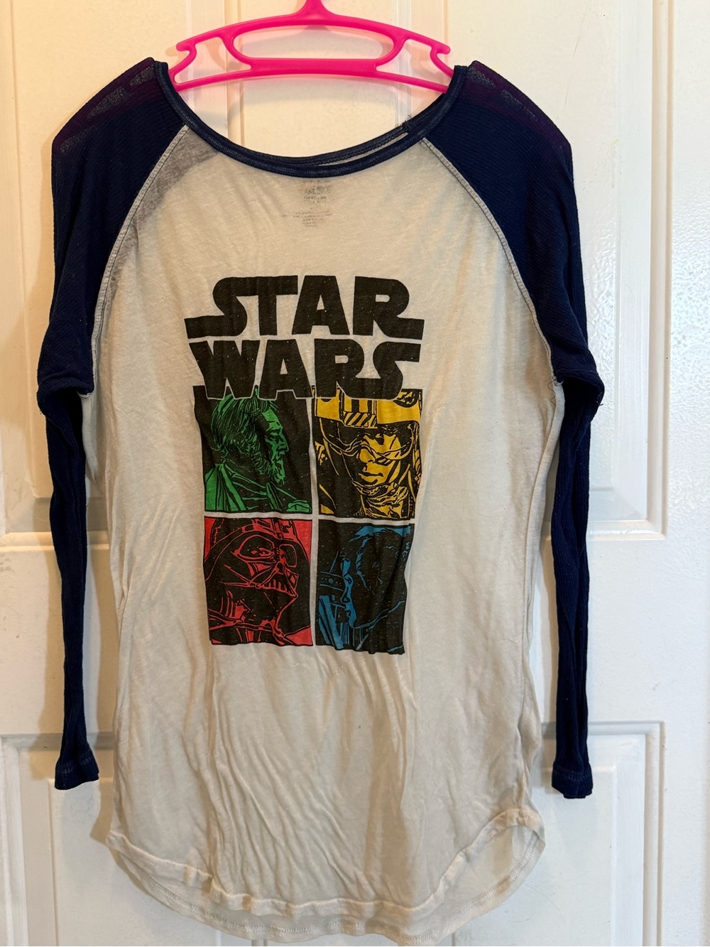 Star War Sheer Long Sleeve Size L